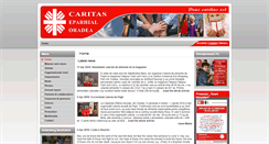 Desktop Screenshot of caritaseparhial.ro